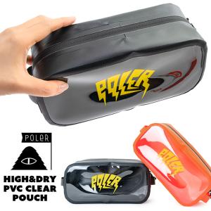 POLeR ポーラー HIGH & DRY PVC CLEAR POUCH ハイ アンド ドライ クリアポーチ｜2m50cm
