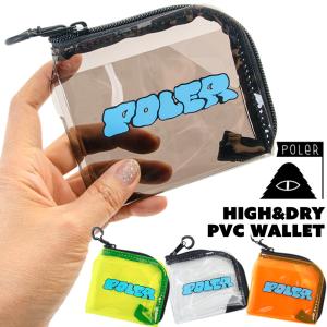 コインケース POLeR ポーラー HIGH & DRY PVC WALLET ハイ アンド ドライ ワレット｜2m50cm