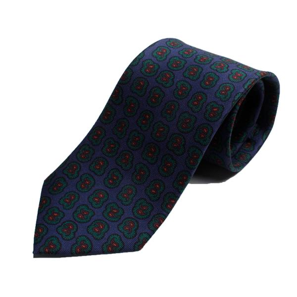 DRAKE'S（ドレイクス）英国製ネクタイ　日本販売店　DRAKE'S-24096-04 プリントブ...