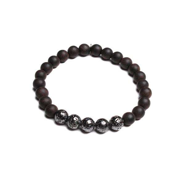 TATEOSSIAN（タテオシアン）ブレスレット　正規取扱店　BR0694-Lava Bead Bl...