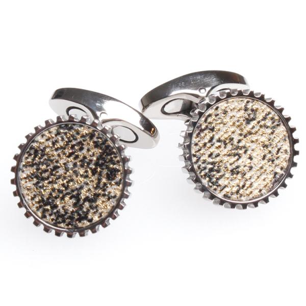 TATEOSSIAN（タテオシアン）カフリンクス　日本販売店　CF0465-Metalic Gold