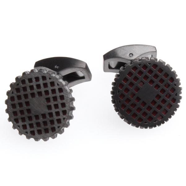 TATEOSSIAN（タテオシアン）カフリンクス　日本販売店　CF1203-Red Enamel