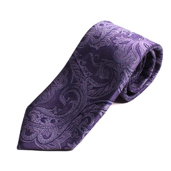 Franco Spada（フランコスパダ）ネクタイ　日本販売店　FS2025-P1-4　パープルペイ...