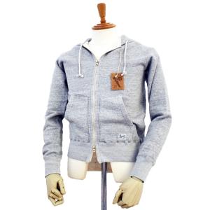 Kepani『ケパニ』　正規取扱店　Manhattan2-L.grey/マンハッタン2　フルジップスウェットパーカー