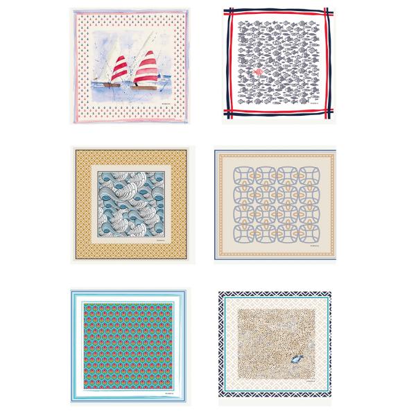 Perofil（ペロフィル）正規取扱店　６ピースハンカチ　VPRT00309-6PIECE HAND...