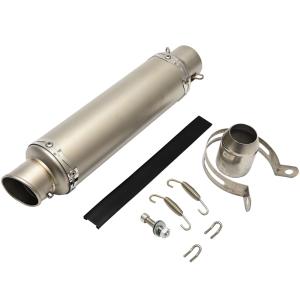 小鉄管/ショートサイレンサー50.8φ/汎用/新品未使用品/ 50.8mm 50.8Φ 汎用 マフラー スリップオンマフラー サイレンサー