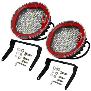 12V/24V 兼用 広角 狭角 185W 15000LM LED サーチライト ワーク 12V/24V 兼用 広角 狭角 185W 15000LM LED サーチライト ワーク