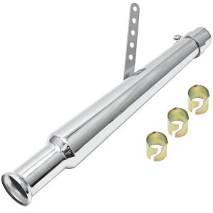 汎用品 60.5 ロングサイレンサー 600mm 特注品 スラッシュカット 爆音
