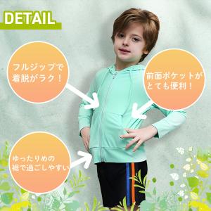 ラッシュガード 子供用 キッズ ジュニア UV...の詳細画像2