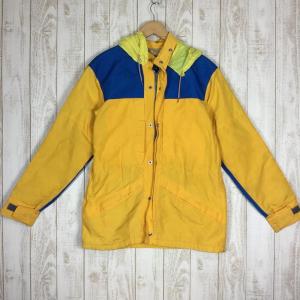 MENs S  アルパインデザイン 80s マウンテン パーカ 希少モデル ALPINE DESIGNS イエロー×ブルー イエロー系｜2ndgear-outdoor