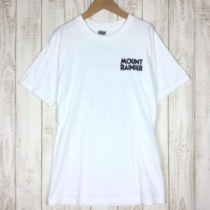 MENs S  アメリカンバックカントリー マウントレーニアTシャツ希少なアウトドアTシャツ 希少モデル AMERICAN BACKCOUNTRY ホ｜2ndgear-outdoor