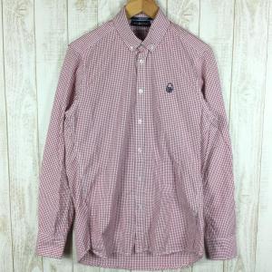 MENs M  セイルレーシング ボタンダウン チェック シャツ SAILRACING レッド系