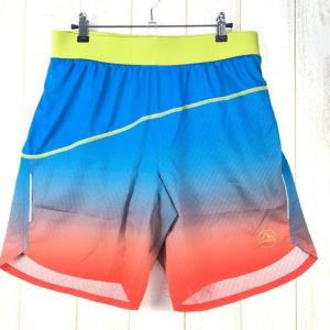 MENs M  スポルティバ メダル ショーツ MEDAL SHORT ランニングショーツ SPORTIVA J98 ブルー系｜2ndgear-outdoor