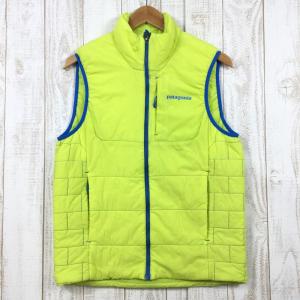 MENs S  パタゴニア ナノエア ベスト Nano-Air Vest フルレンジ インサレーション PATAGONIA 84270 CHRT イエ｜2ndgear-outdoor