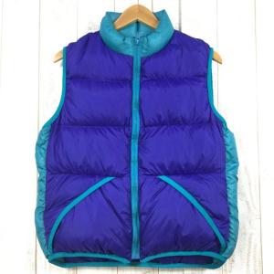 MENs M  フェザードフレンズ 90s ヘリオス ベスト HELIOS VEST コバルト×エメ...