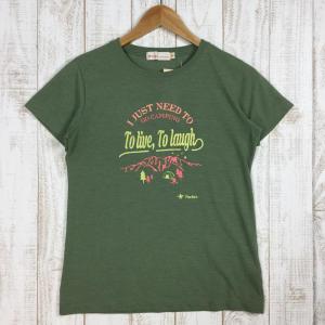WOMENs M  フォックスファイヤー キャンピング Tシャツ 速乾 FOXFIRE 8215710 グリーン系｜2ndgear-outdoor