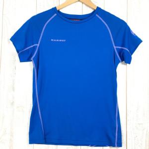 WOMENs S  マムート クール トップ Tシャツ COOL TOP T-SHIRTS MAMMUT 1041-08610 ブルー系｜2ndgear-outdoor