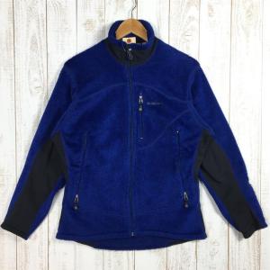 MENs S  パタゴニア 2004 R2 ジャケット R2 JACKET ポーラテック サーマルプロ フリース レギュレーター セイロンブルー×ブラ｜2ndgear-outdoor