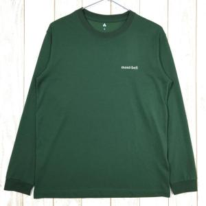 MENs S  モンベル WIC.ロングスリーブT MONTBELL 1114112 グリーン系｜2ndgear-outdoor