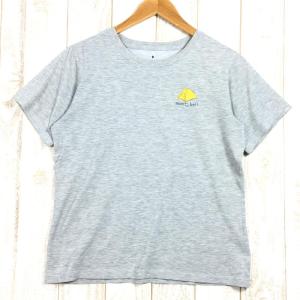 WOMENs L  モンベル WIC T Womens 山の道具 Tシャツ 速乾 MONTBELL 1114254 グレー系｜2ndgear-outdoor