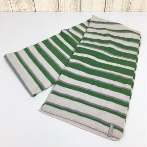 アイスブレーカー メリノウール ストライプ スカーフ Merino Wool Stripe Scarf マフラー ICEBREAKER グリーン系｜2ndgear-outdoor