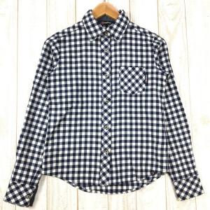 WOMENs S  バーグハウス ウィメンズ ウールプレーン チェック ロングスリーブシャツ W Wool Plain Check Long Slee｜2ndgear-outdoor