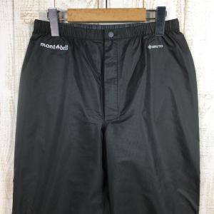 WOMENs M  モンベル ストームクルーザー パンツ ゴアテックス レインパンツ レインシェル MONTBELL 1128536 チャコール系｜2ndgear-outdoor