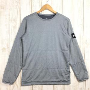 MENs S  ミレー アルファ ライト スウェット クルー ALPHA LIGHT SWEAT CREW ポーラテックアルファ アクティブインサレー｜2ndgear-outdoor