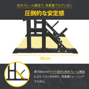 ベンチプレス台 バーベルスタンド バーベルラッ...の詳細画像5