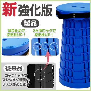 折りたたみ椅子 伸縮 軽量 コンパクト アウト...の詳細画像1