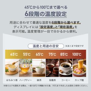 電気ポット 電気ケトル 800ml 小型 電子...の詳細画像3