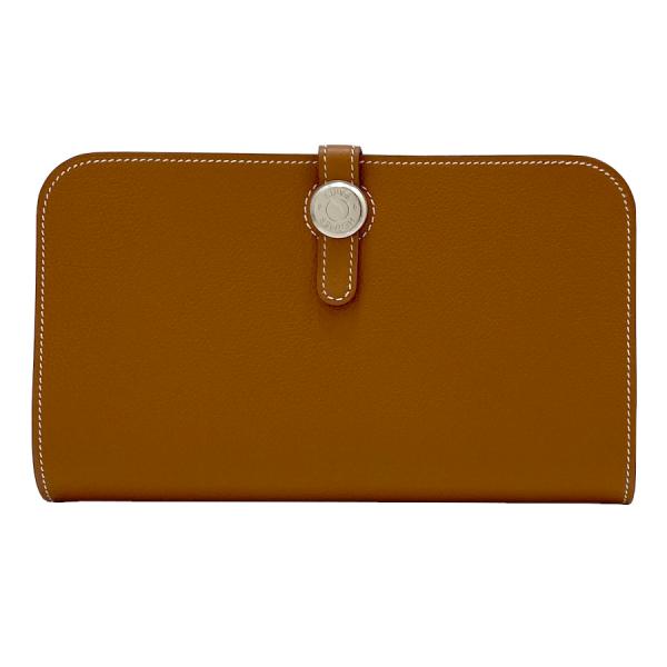 【新品】HERMES エルメス ドゴンロング ドゴン GM エヴァーカラー ゴールド シルバー金具 ...