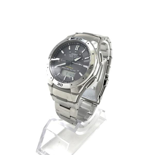 カシオ 腕時計 CASIO 電波ソーラー ウォッチ ウェーブセプター WAVE CEPTOR メンズ...