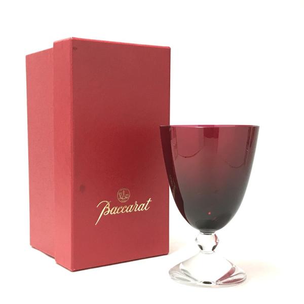 バカラ Baccarat グラス ベガ スモールグラス 14cm クリスタルガラス ルビー レッド ...