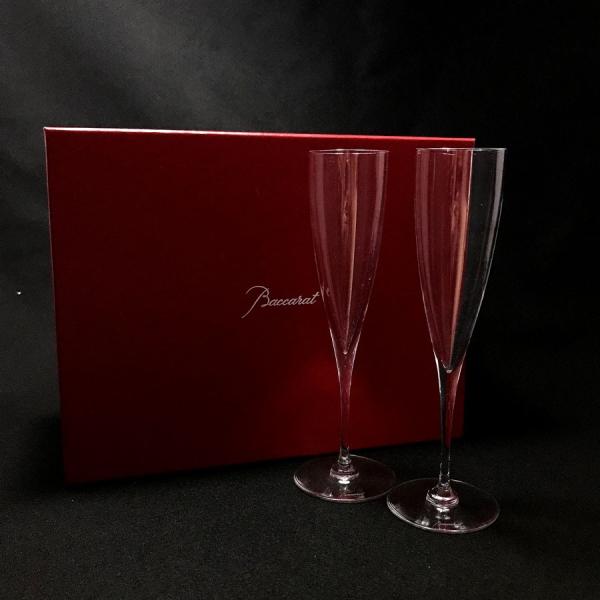 バカラ Baccarat シャンパングラス ドンペリニヨン シャンパンフルート ペア DOM PER...