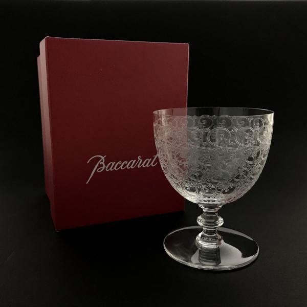 バカラ Baccarat ワイングラス ローハン ROHAN 蔓草模様 ラージ L クリスタルガラス...