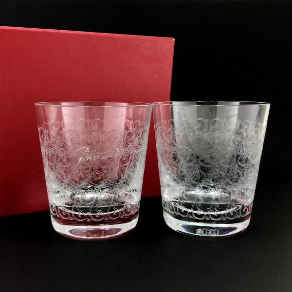 バカラ Baccarat タンブラー ロックグラス ローハン ペア オールドファッション 9.5cm...