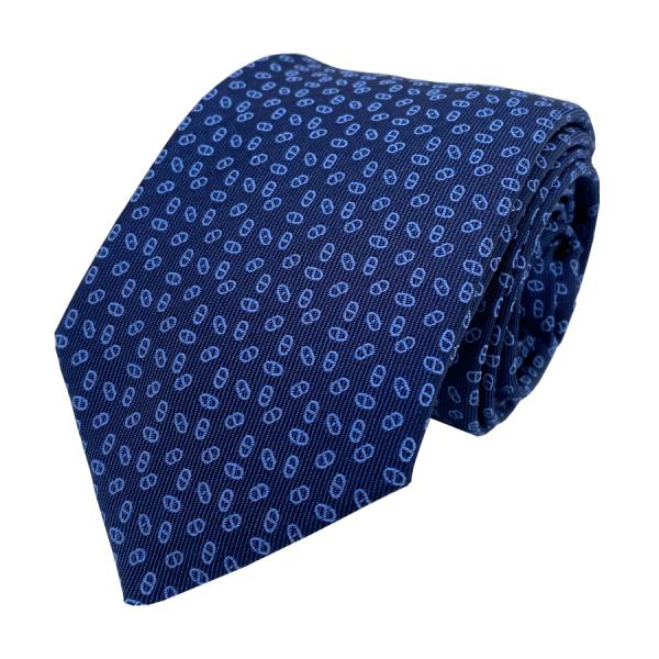 【新品】エルメス HERMES ネクタイ シルクツイルタイ 7cm《 DREAMY MAILLONS...