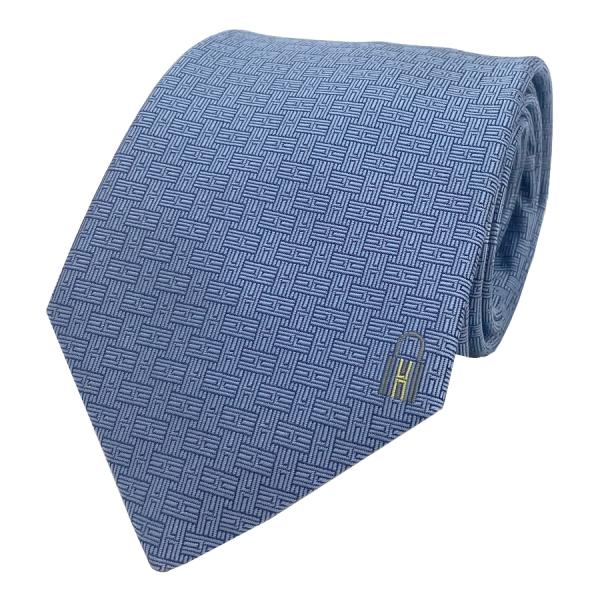 国内完売商品【新品】エルメス HERMES ネクタイ ツイルタイ 8CM《PINCES H》シエル ...