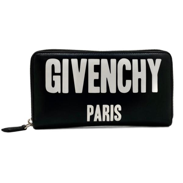 GIVENCHY ジバンシー ジバンシィ【ICONICPRINT-ZIP】ラウンドファスナー長財布B...