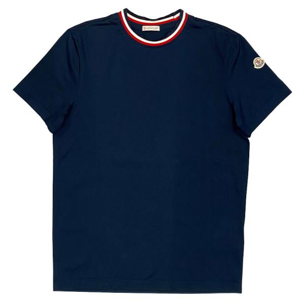 【新品未使用】MONCLER モンクレール MAGLIA T-SHIRT アームロゴワッペン付 トリ...