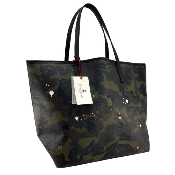 【新品】GENTIL BANDIT ジャンティバンティ トートバッグ MM バッグ 迷彩 カモフラー...