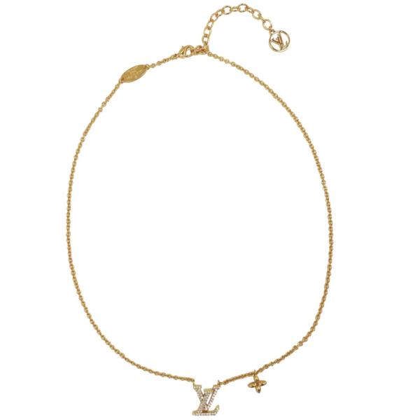 ルイヴィトン LOUIS VUITTON ネックレス ペンダント アクセサリー コリエ LVアイコニ...