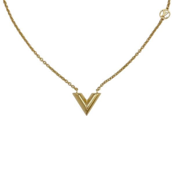 【新品】ルイヴィトン LOUIS VUITTON ネックレス ペンダント ネックレス・エセンシャル ...