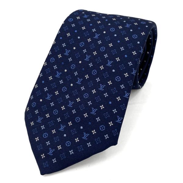【新品】ルイヴィトン LOUIS VUITTON ネクタイ・モノグラム グラディエント ドッツ 8C...