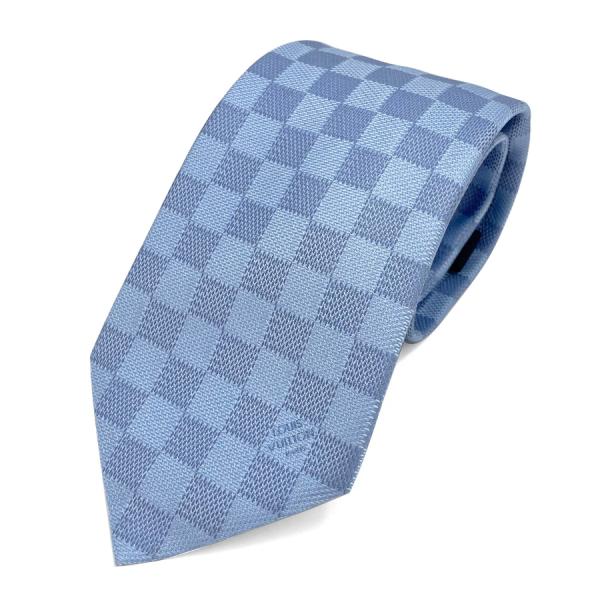 ルイヴィトン LOUIS VUITTON ネクタイ タイ クラヴァット ダミエ クラシック 8CM ...