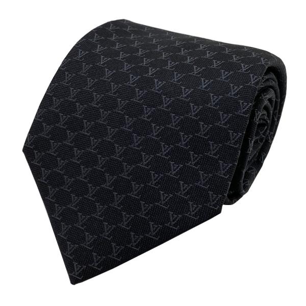 【新品】ルイヴィトン LOUIS VUITTON ネクタイ・LV フィッシュネット 8CM シルク ...