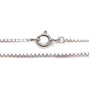 シルバーアクセサリー シルバーチェーン ネックレス ベネチアンチェーン c0001 サイズ：40cm