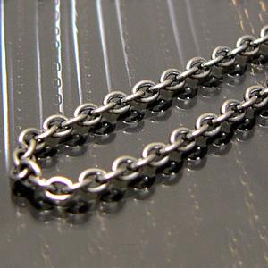 シルバーアクセサリー ネックレス メンズ シルバーチェーン あずき