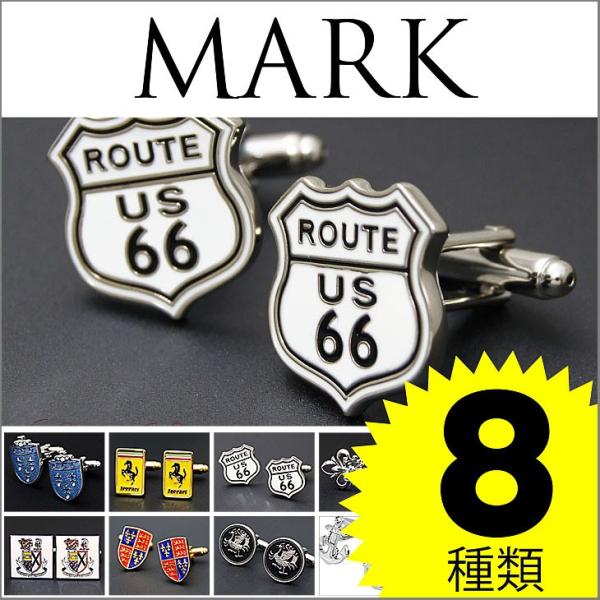 カフリンクス カフスボタン マーク2 mark02 フレア フェラーリ クラウン アンカー ルート6...